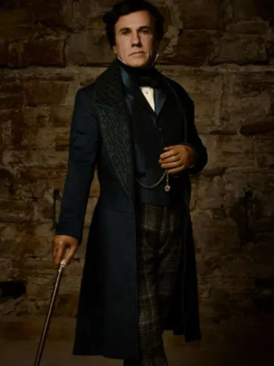 Christoph Waltz Frankenstein Black Trench Coat