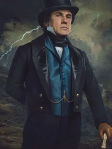 Christoph Waltz Frankenstein Black Tail Coat