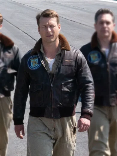 Devotion Tom Hudner Leather Jacket