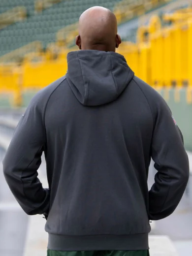 Green Bay Packers Nike Sideline Player Full Zip Hoodie