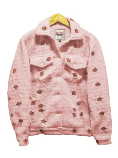 Heartstopper Elle Argent Oversized Trucker Jacket