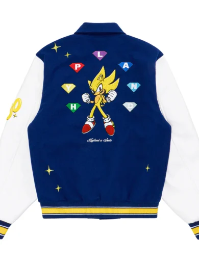 SUPER SONIC VARSITY JACKET (NAVY)