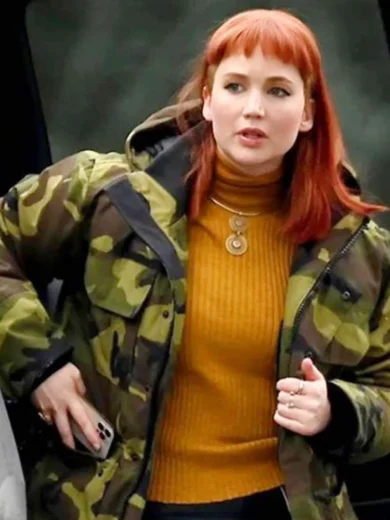 Don’t Look Up Jennifer Lawrence Military Jacket