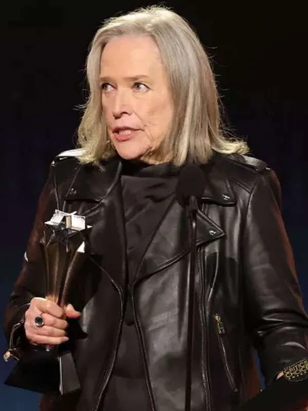 Kathy Bates Matlock Black Leather Jacket