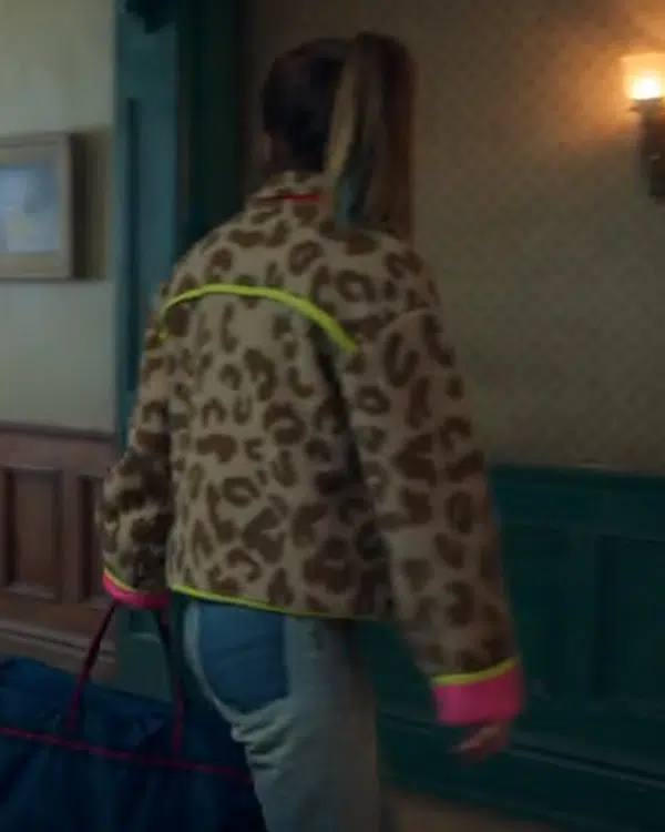 Locke & Key S02 Emilia Jones Leopard Print Jacket
