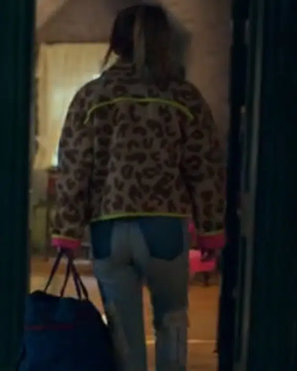 Locke & Key S02 Emilia Jones Leopard Print Jacket