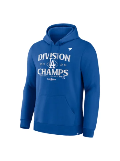 Los Angeles Dodgers Division Champions Locker Room Hoodie