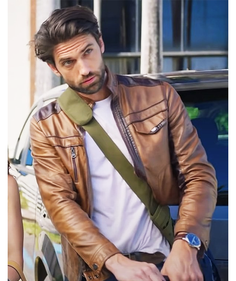 Love Map Reed Favero Leather Jacket