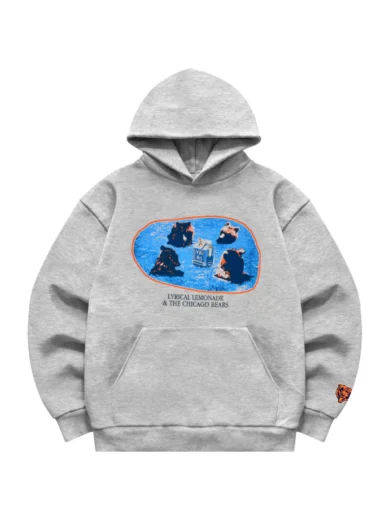 Lyrical Lemonade x Chicago Bears Gray Pond Hoodie