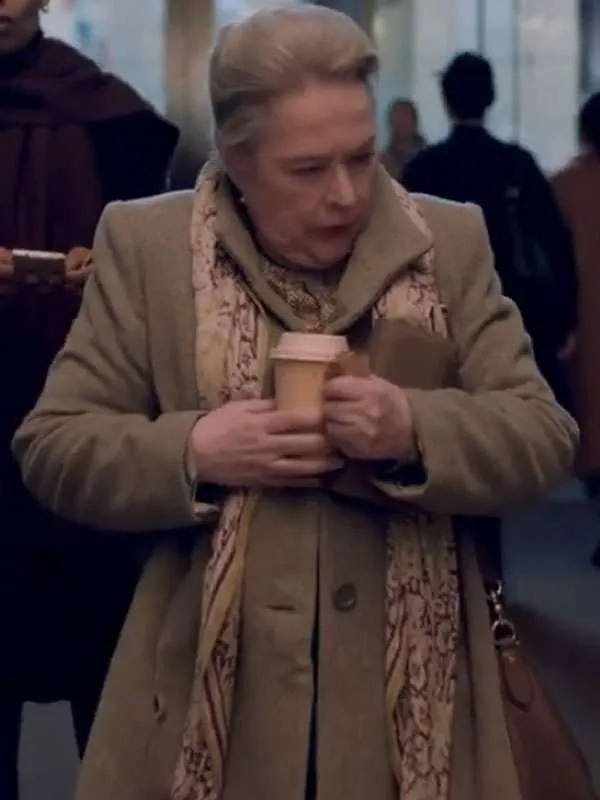 Matlock S02 Madeline Matlock Grey Wool Coat