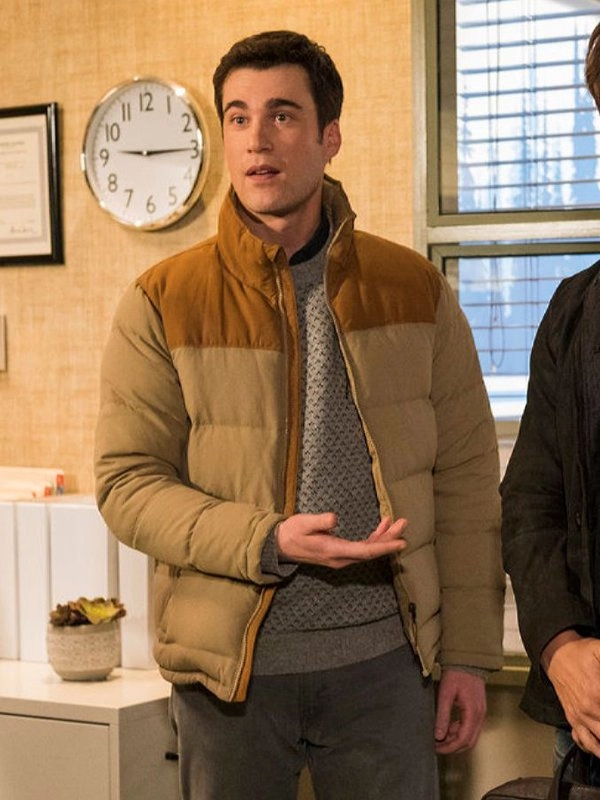 Resident Alien Mayor Ben Hawthorne Puffer Jacket