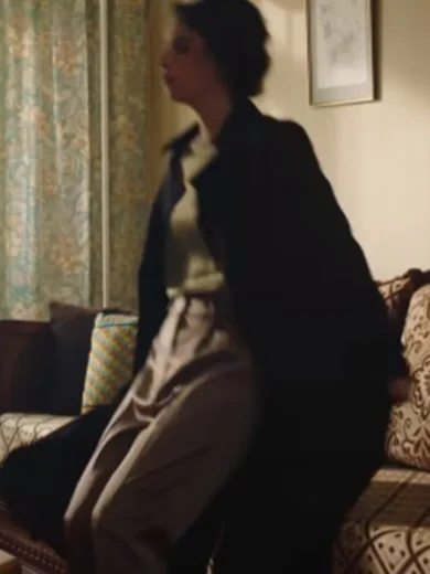 Meskina Maryam Hassouni Black Coat