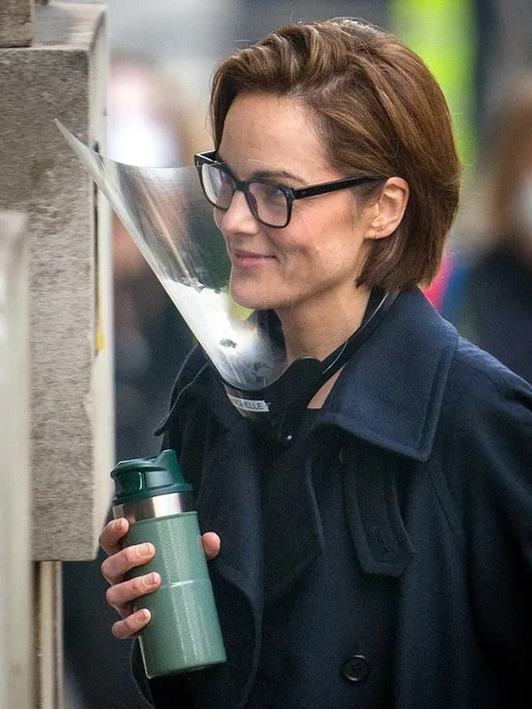 Anatomy of a Scandal Kate Woodcroft Black Coat