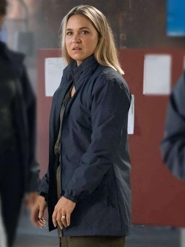 NCIS Sydney S02 Evie Cooper Grey Jacket