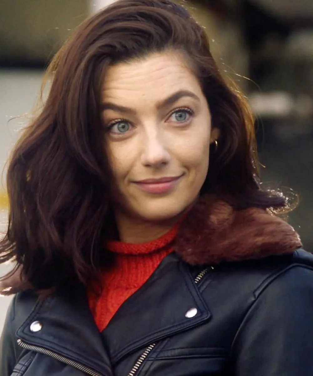 The Flash Natalie Dreyfuss Leather Jacket