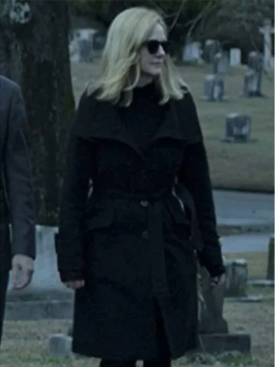 Ozark Wendy Byrde Black Coat