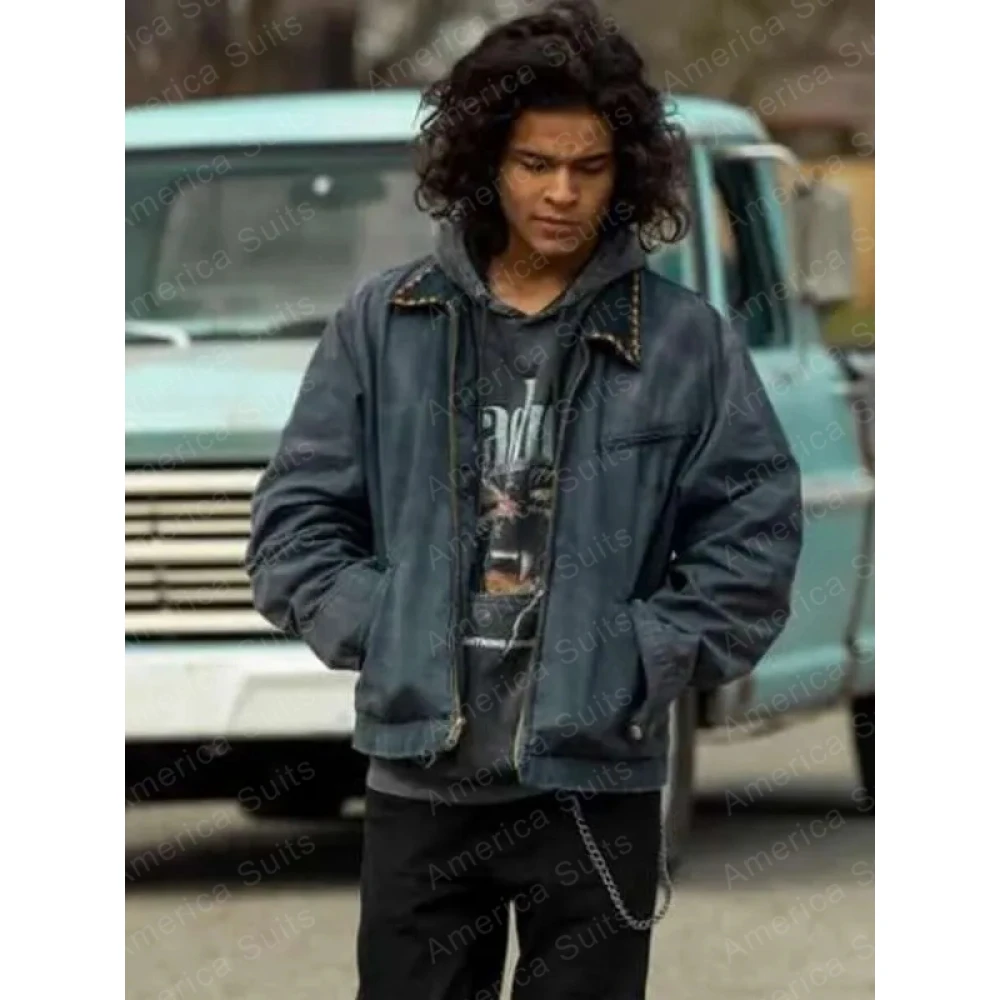 Reservation Dogs Bear Smallhill Grey Jacket