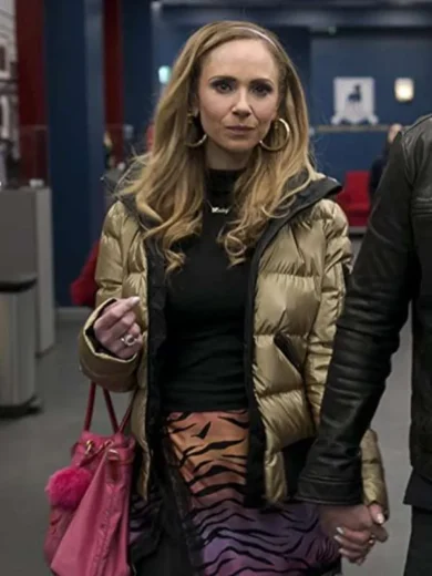 Juno Temple Ted Lasso Puffer Jacket