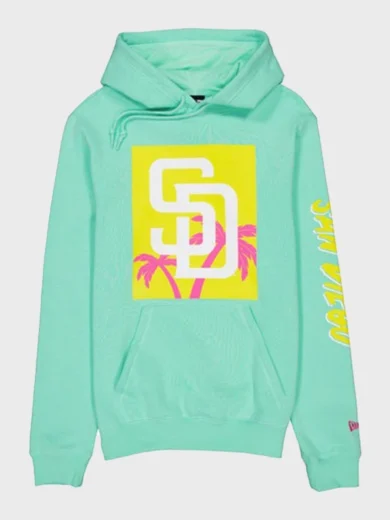 San Diego Padres Green Hoodie
