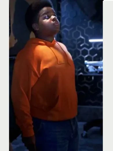 Secret Headquarters Keith L Williams Orange Hoodie