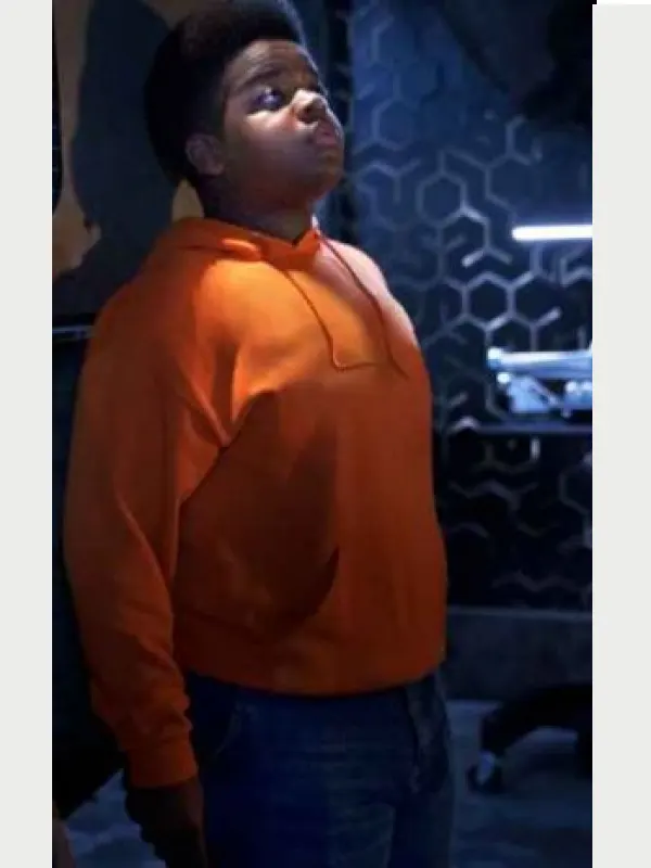 Secret Headquarters Keith L Williams Orange Hoodie