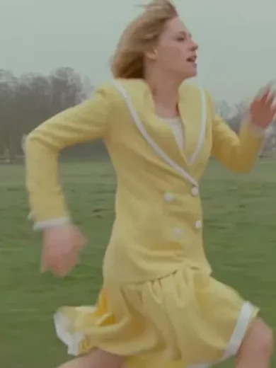 Spencer Diana Yellow Peacoat