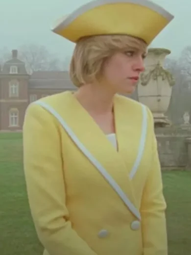 Spencer Diana Yellow Peacoat