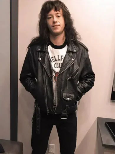 Stranger Things Brando Biker Eddie Munson Leather Jacket