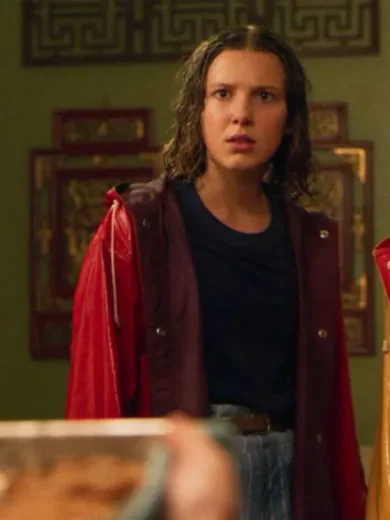 Stranger Things S04 Eleven Raincoat