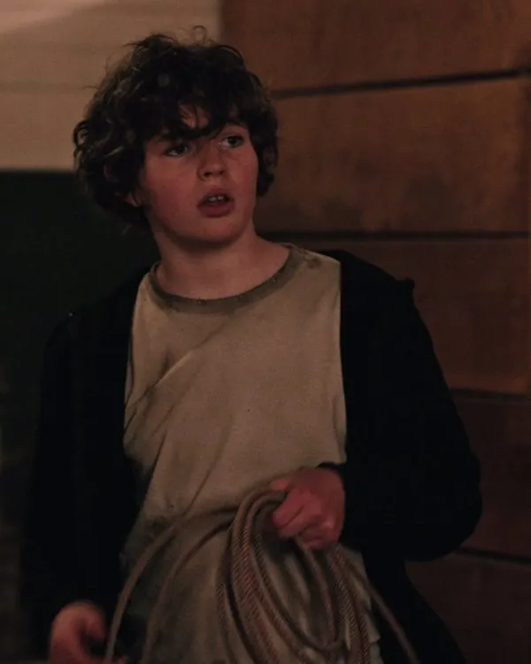 Yellowstone S04 Tate Dutton Black Hooded Jacket