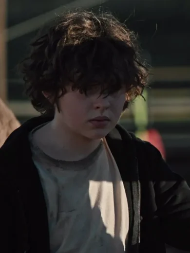 Yellowstone S04 Tate Dutton Black Hooded Jacket