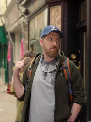 Ted Lasso Coach Beard Green Hoodie