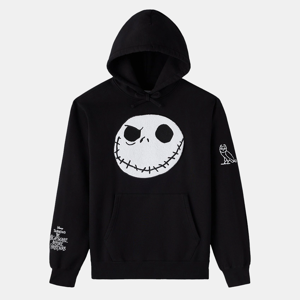 OVO The Nightmare Before Christmas Jack Skellington Hoodie
