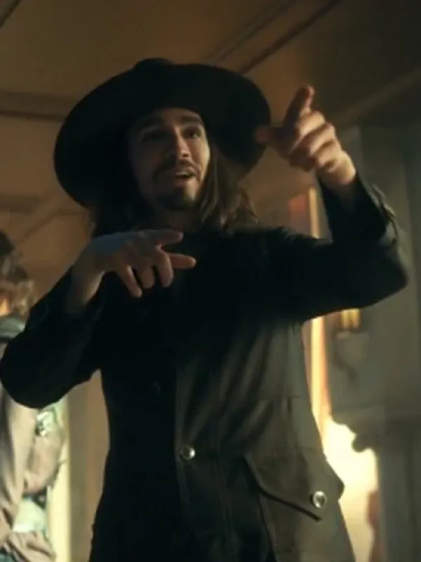 The Umbrella Academy S03 Klaus Hargreeves Black Coat
