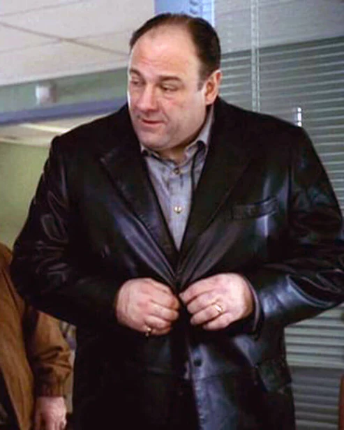 The Sopranos Tony Soprano Black Blazer