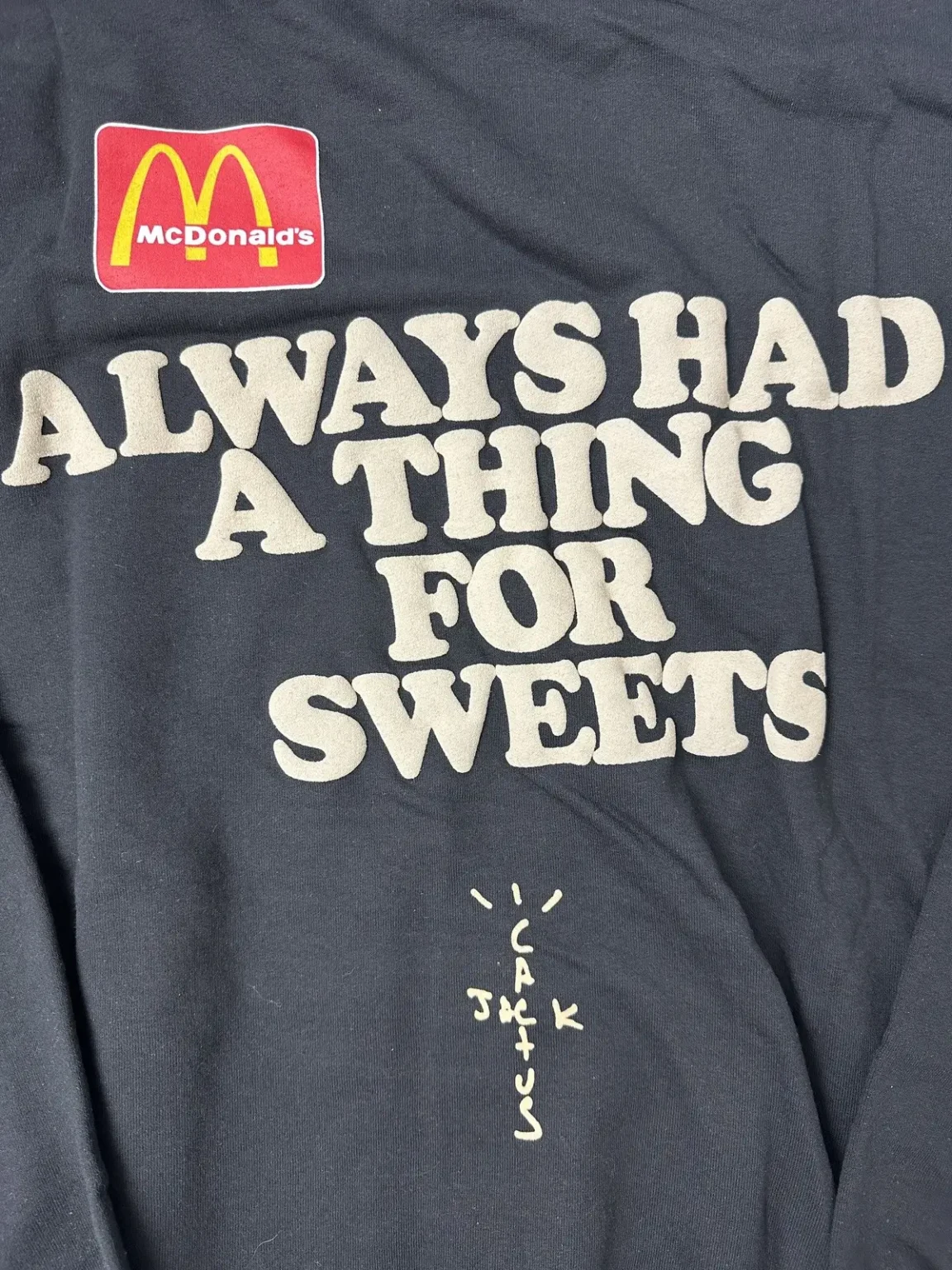 Travis Scott x McDonald’s Apple Pie Hoodie