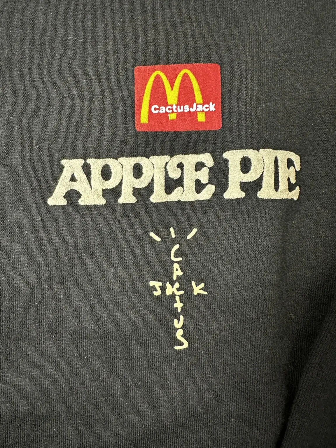 Travis Scott x McDonald’s Apple Pie Hoodie