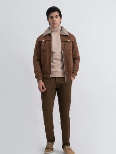 Men’s Brown Suede Jacket