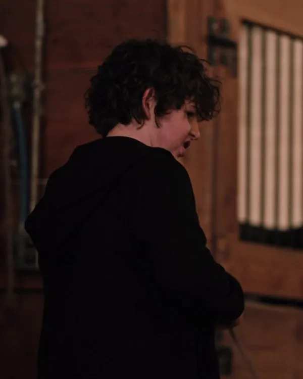 Yellowstone S04 Tate Dutton Black Hooded Jacket