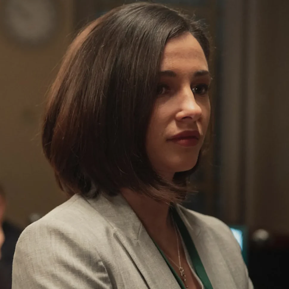 Anatomy of a Scandal Olivia Lytton Grey Coat