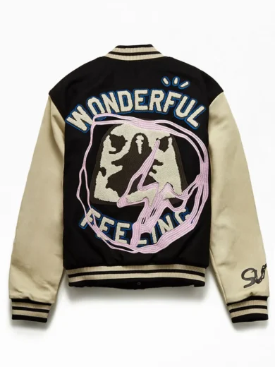 Travis Scott x Fragment Manifest Letterman Jacket