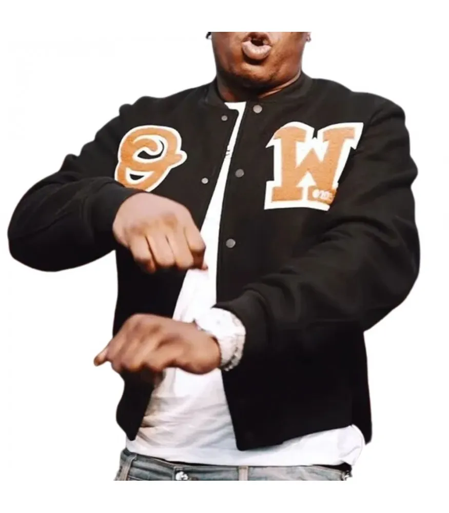 4s up Fredo Bang Varsity Jacket