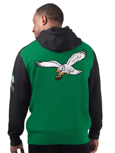 Philadelphia Eagles Starter Green Extreme Hoodie