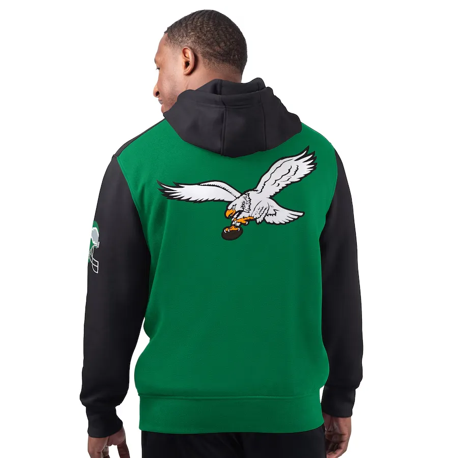 Philadelphia Eagles Starter Green Extreme Hoodie