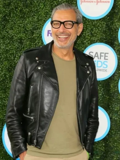 Jurassic World Dominion Jeff Goldblum Biker Jacket