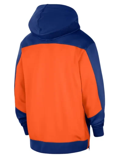 New York Knicks On-Court Showtime Performance Full-Zip Hoodie