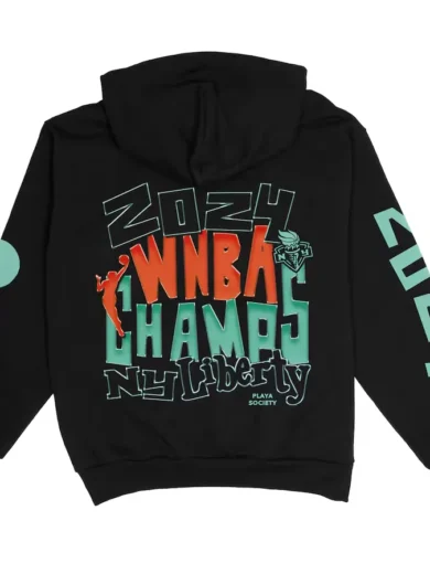 Playa Society New York Liberty 2024 WNBA Champions Hoodie
