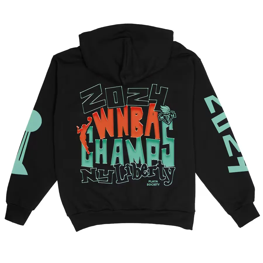 Playa Society New York Liberty 2024 WNBA Champions Hoodie