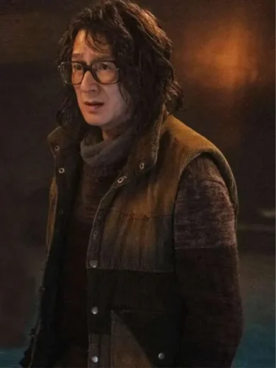 The Electric State 2025 Ke Huy Quan Corduroy Vest