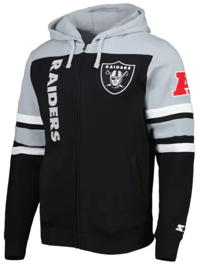 Las Vegas Raiders Starter Black Extreme Hoodie
